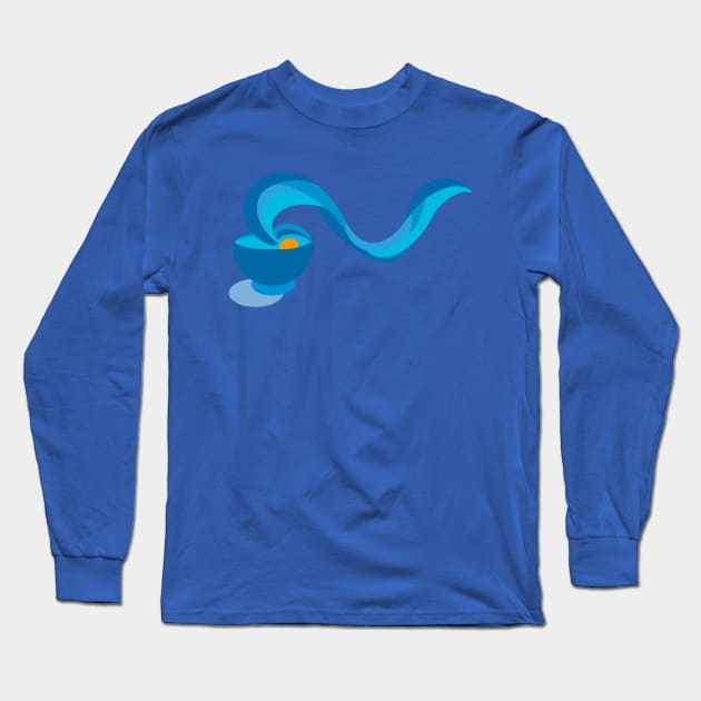 Noodle waves Long Sleeve T-Shirt by EV Visuals